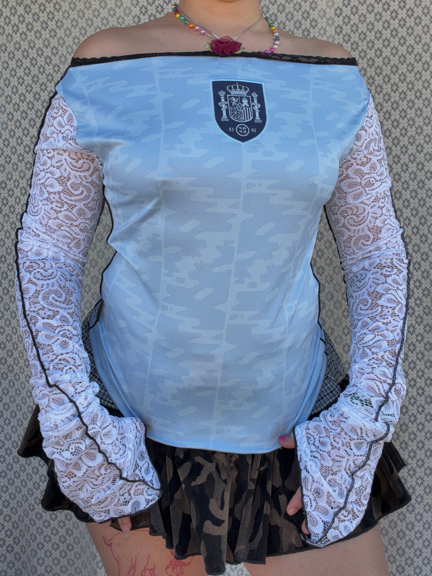 Hood Baby Princess Spain Long Sleeve Jersey (Choose Size)