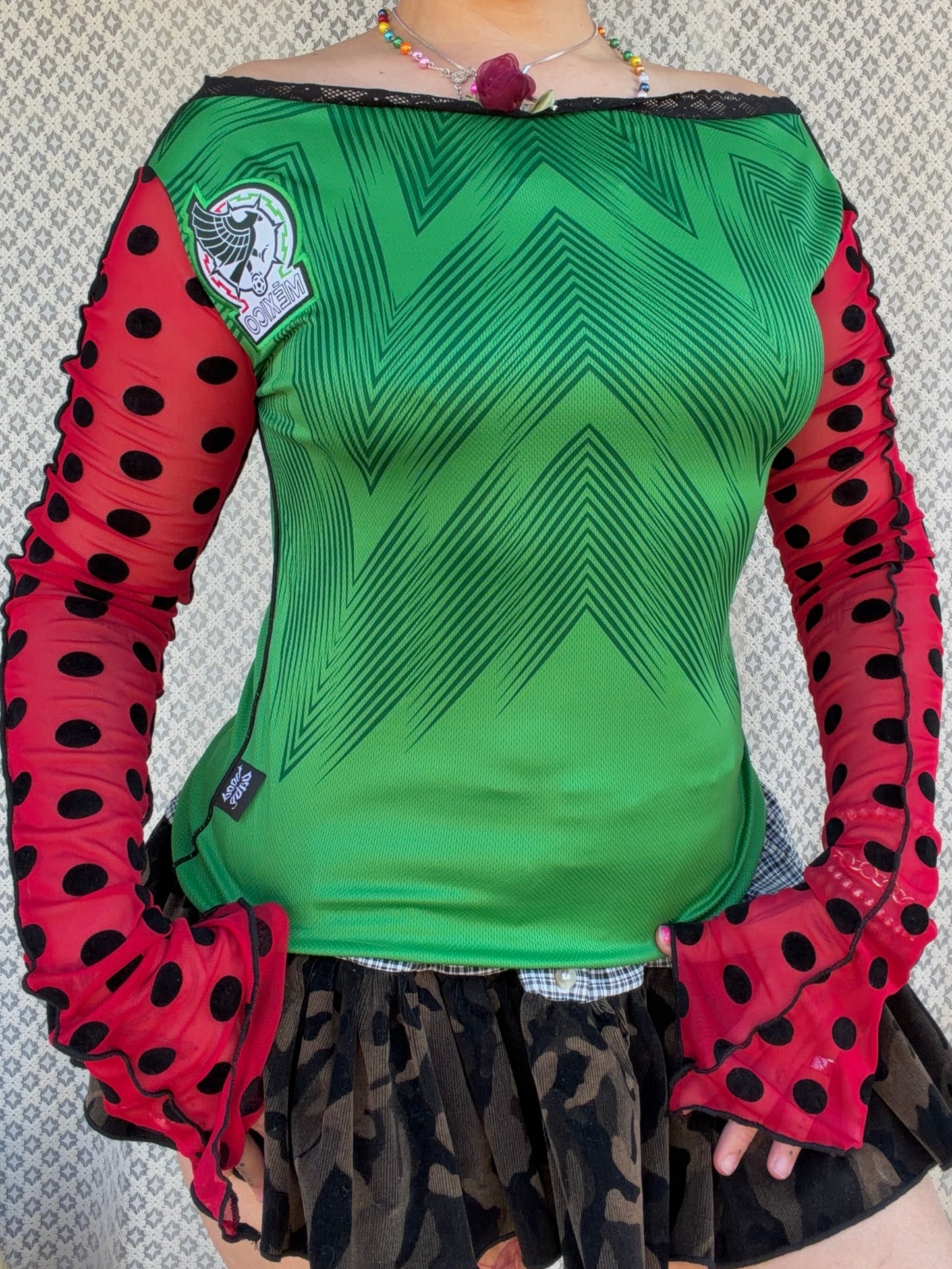 Hood Baby Princess Mexico Long Sleeve Jersey (Choose Size)