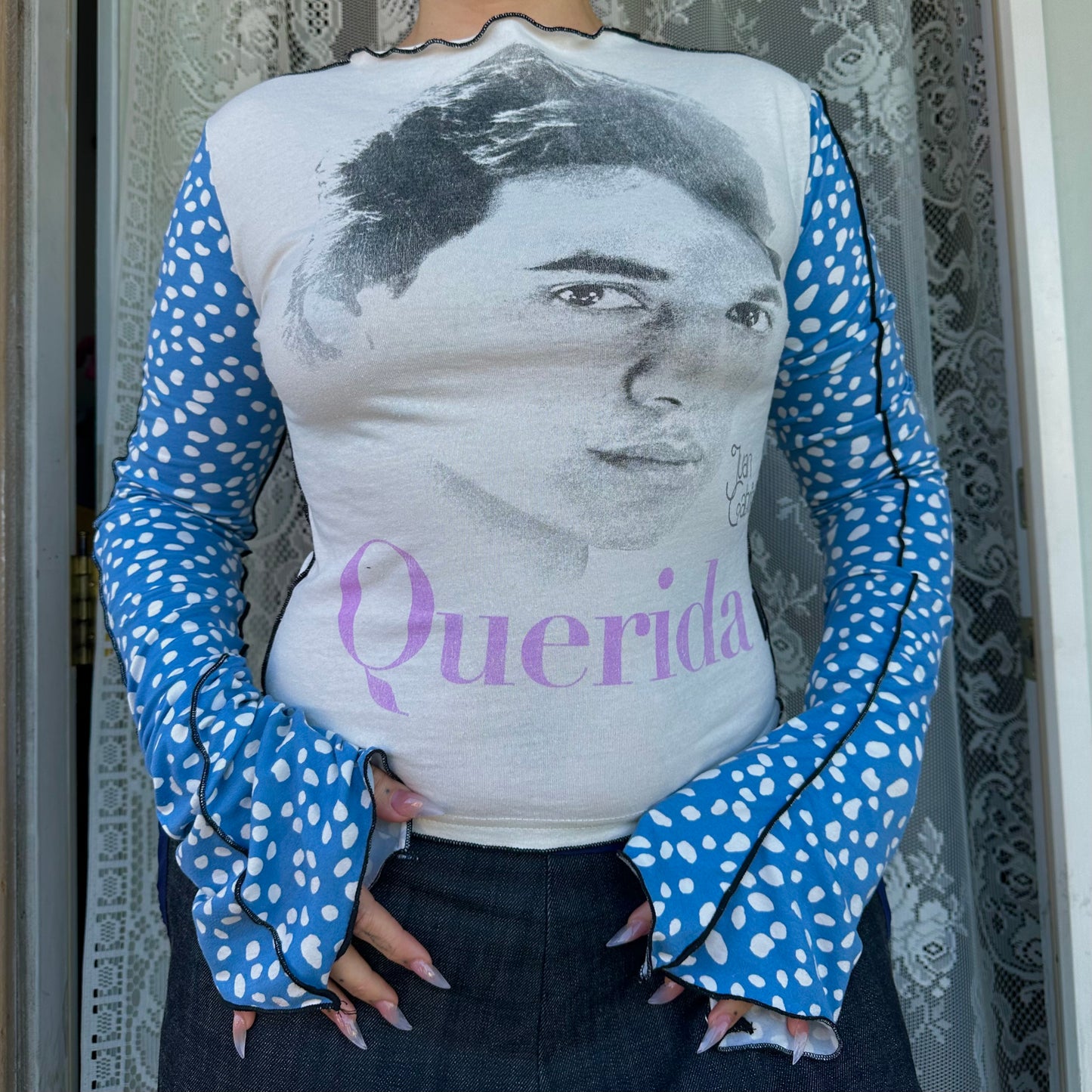 Cruz Azul + Baby Blue Dot Sleeve Jersey M