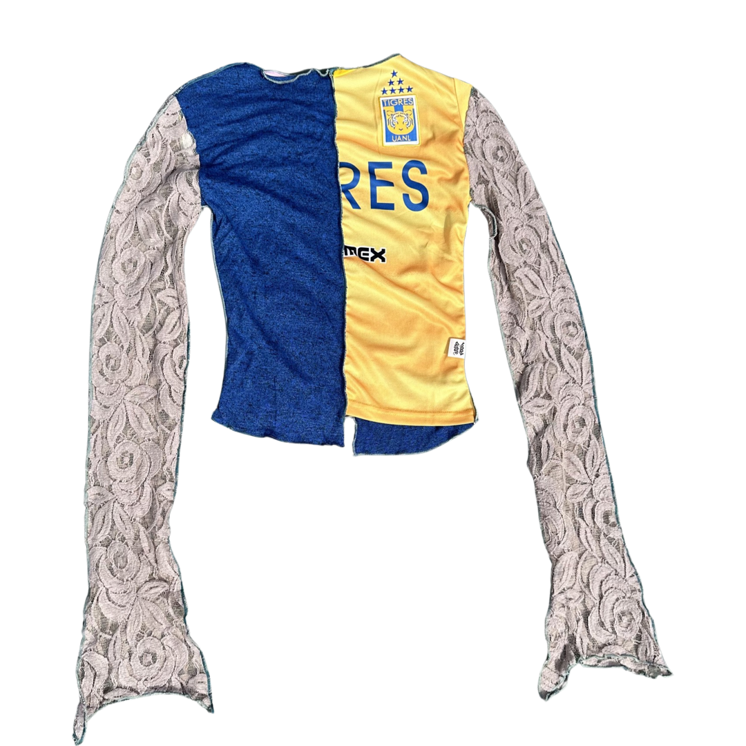 Hood Baby Monterrey Tigres Jersey Sz S Redesigned
