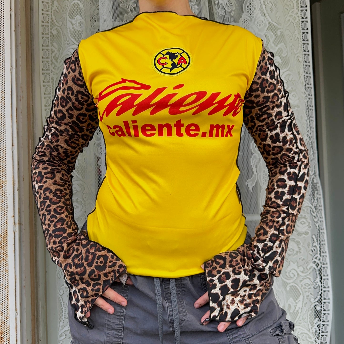 America Leopard Jersey Choose Size