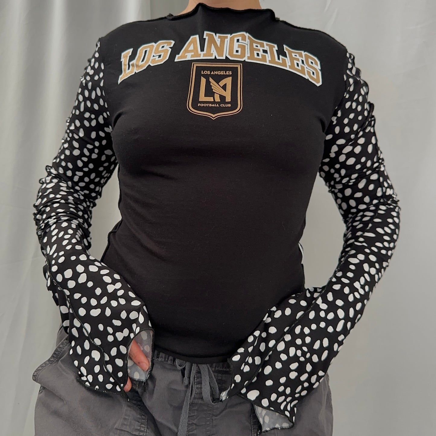 Hood Baby LAFC Jersey Top Sz S-M