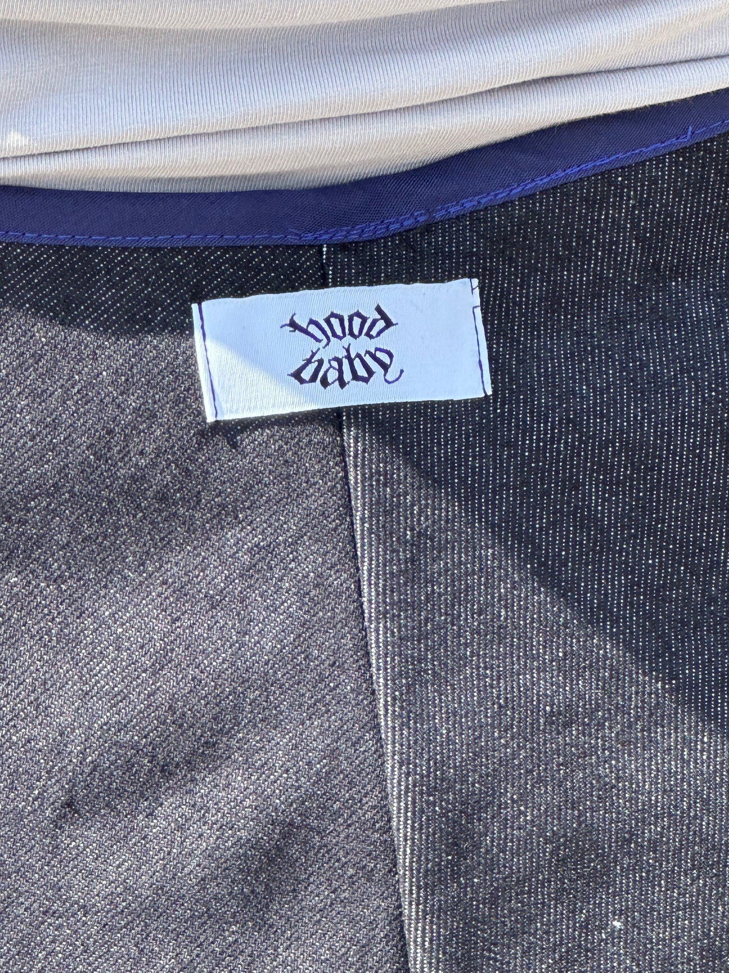 Hood Baby Japanese Denim Workwear Pant 2 (Button Version)