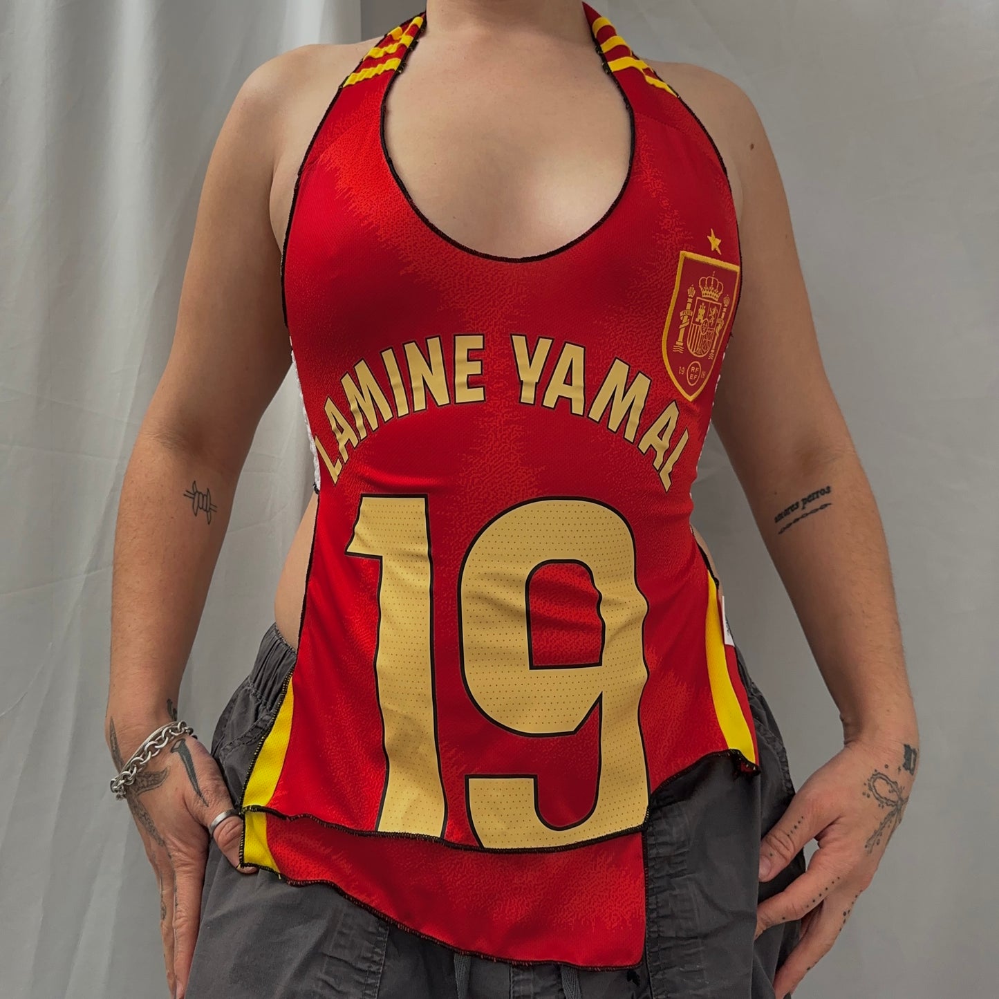 Spain Lamine Yamal Halter Top