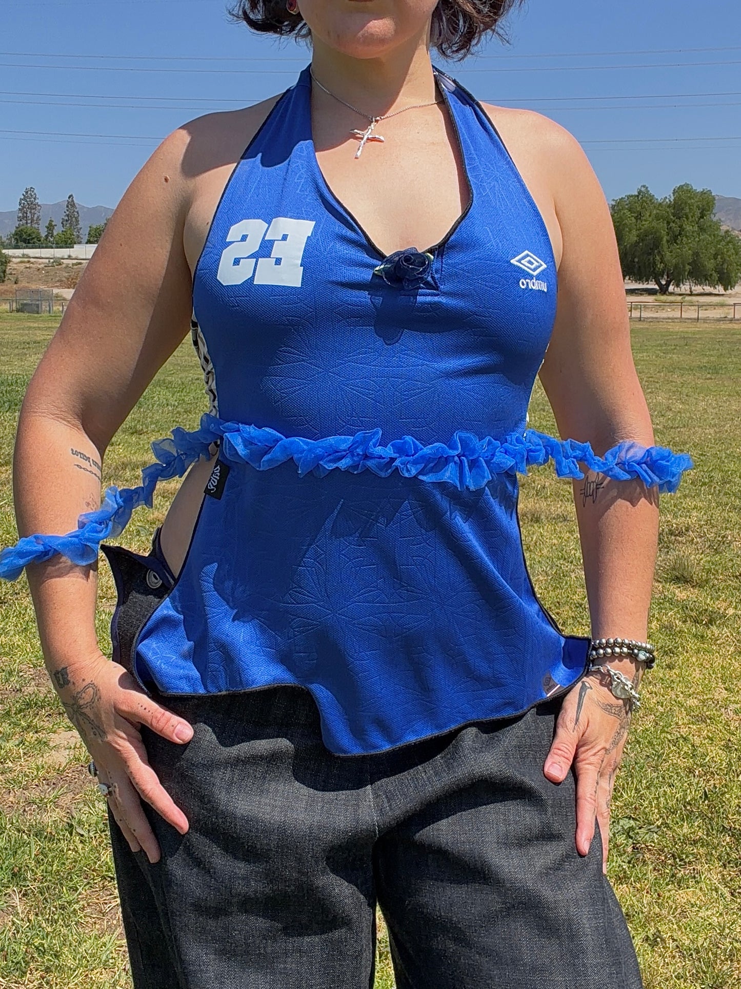 Hood Baby El Salvador Halter Jersey (Choose Size)