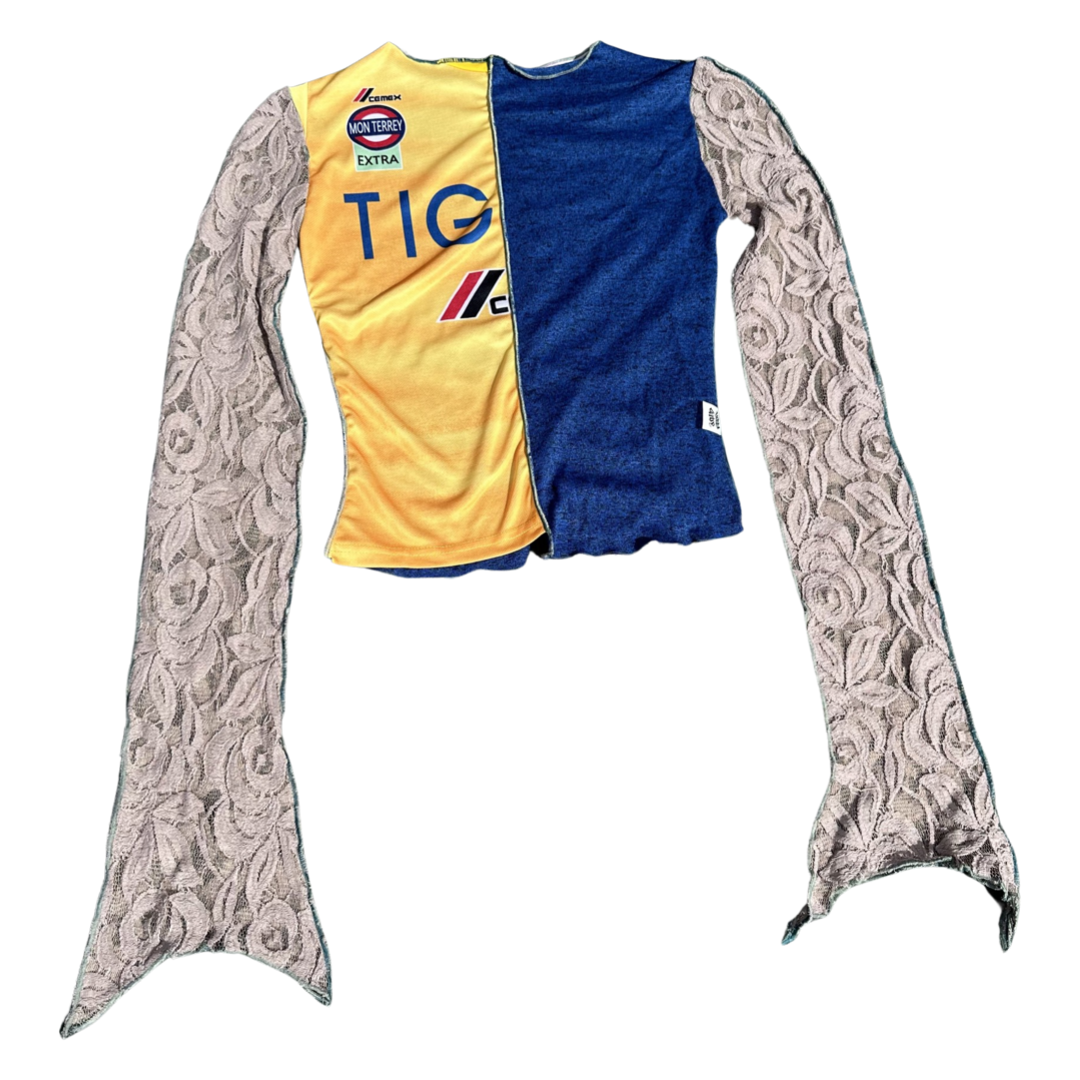 Hood Baby Monterrey Tigres Jersey Sz S Redesigned