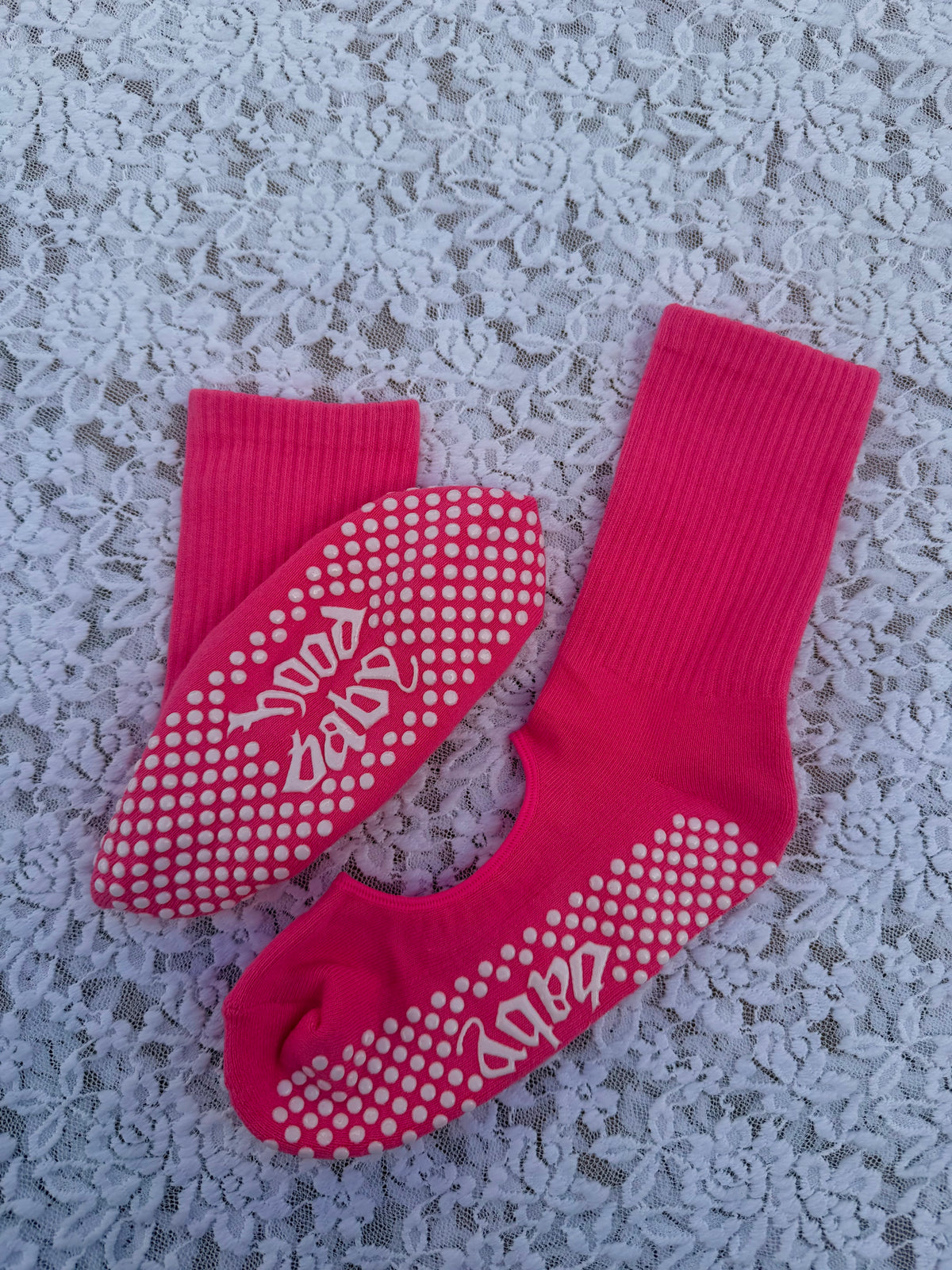 Yoga Socks Pink