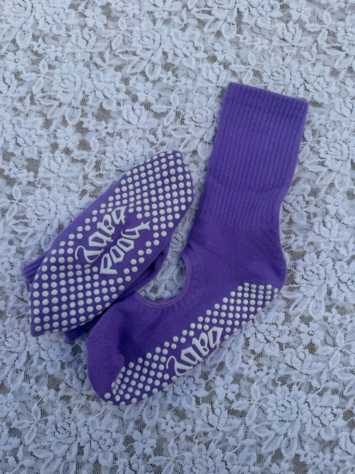 Yoga Socks Purple