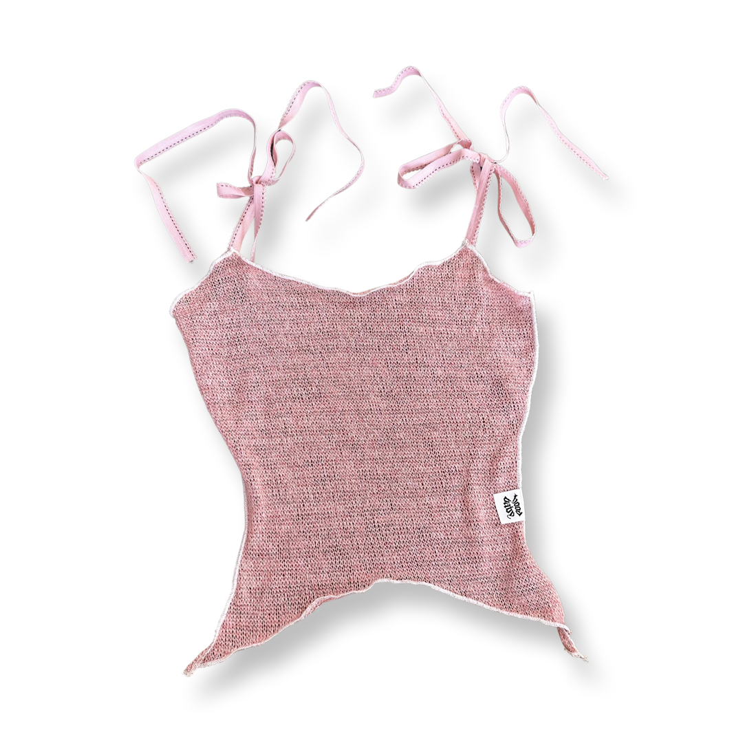 Hood Baby Lace Summer Knit Tank Top Sz S-M