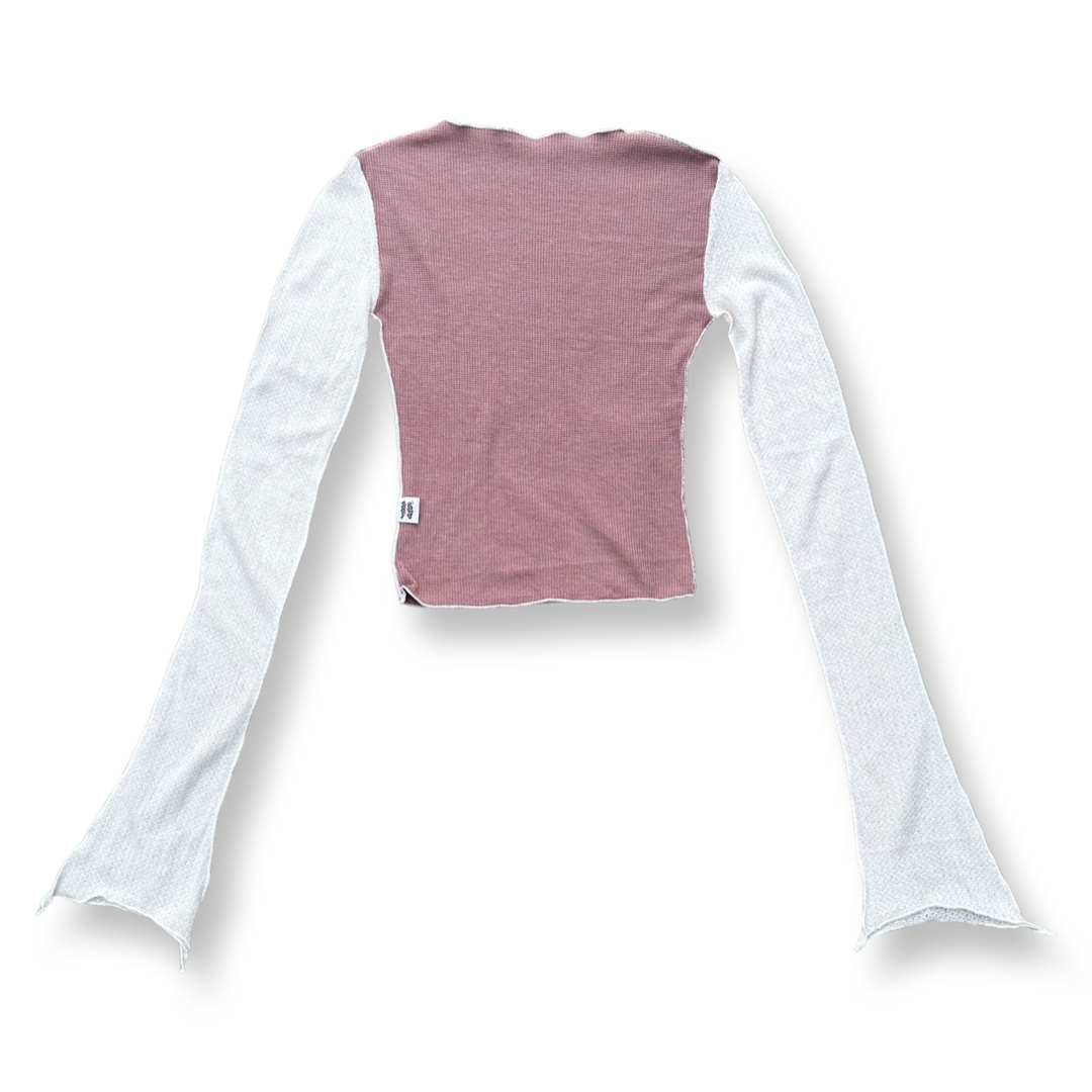 Elongated Sleeve Top Sz S
