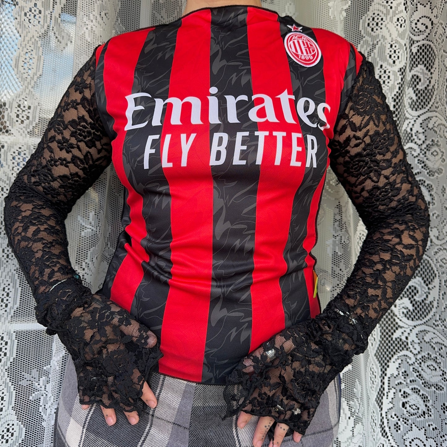 AC Milan Hood Baby Jersey Choose Size