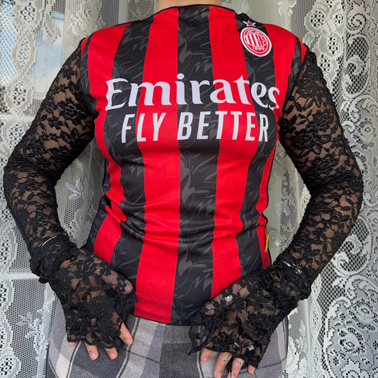 AC Milan Hood Baby Jersey Choose Size