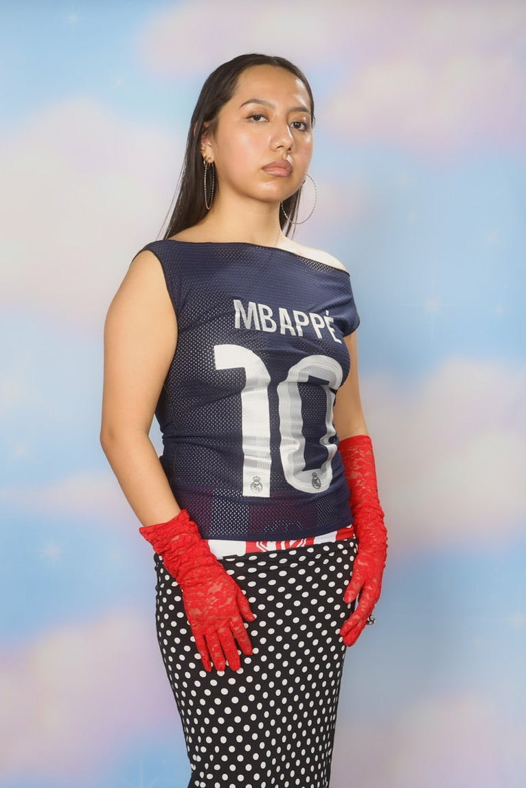 Princess Neckline Mbappe Tank Version Jersey Choose Size
