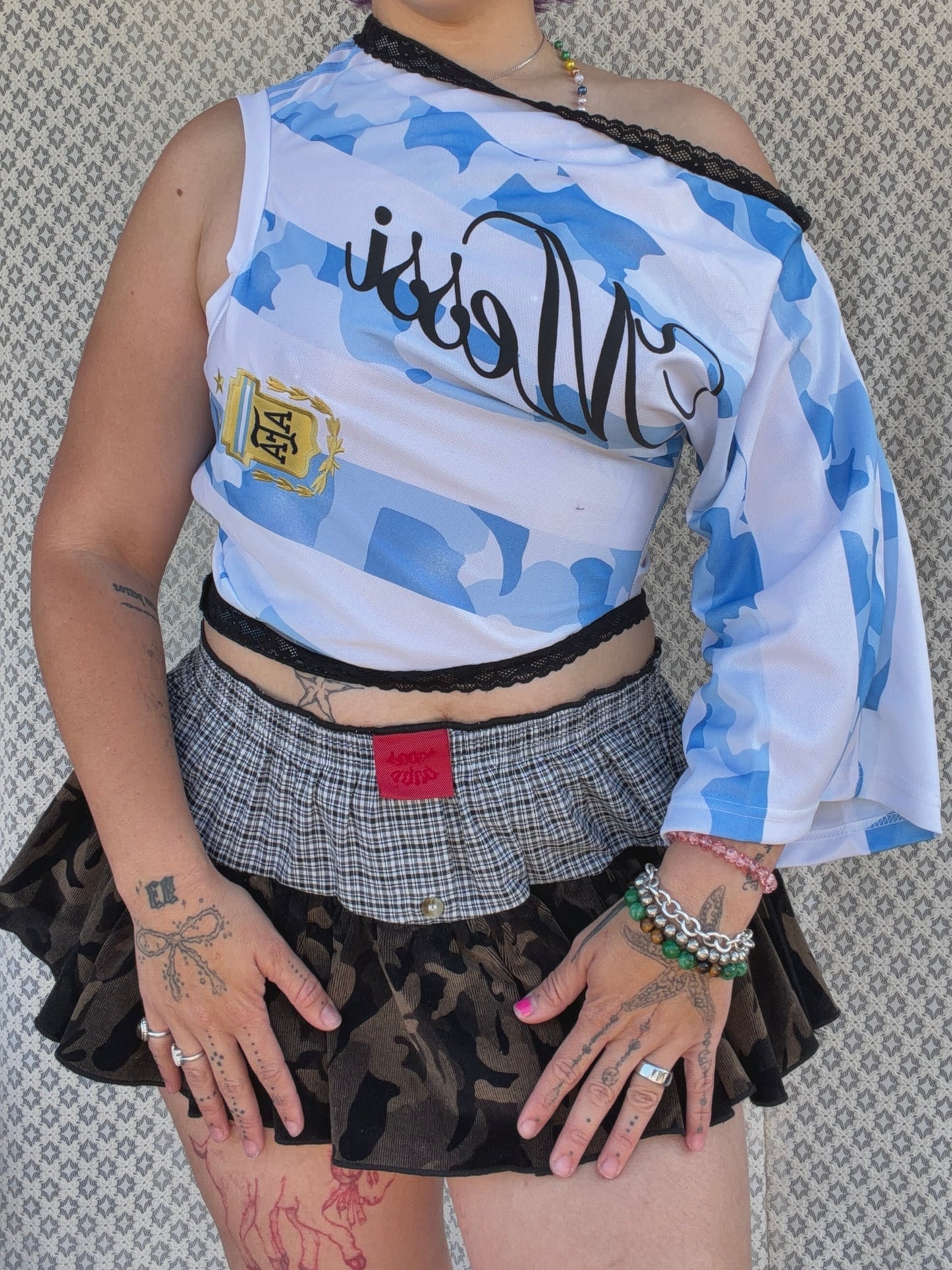 Batwing Sleeve Argentina Jersey (Choose Size)