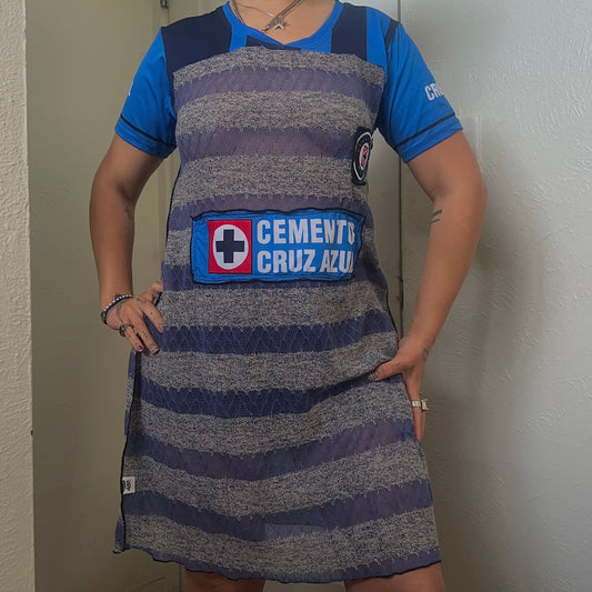 Hood Baby Cemento Cruz Azul T-Shirt / Dress Jersey S-M