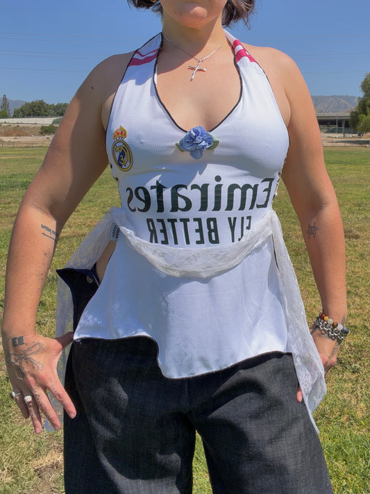 Hood Baby Real Madrid Halter Jersey (Choose Size)
