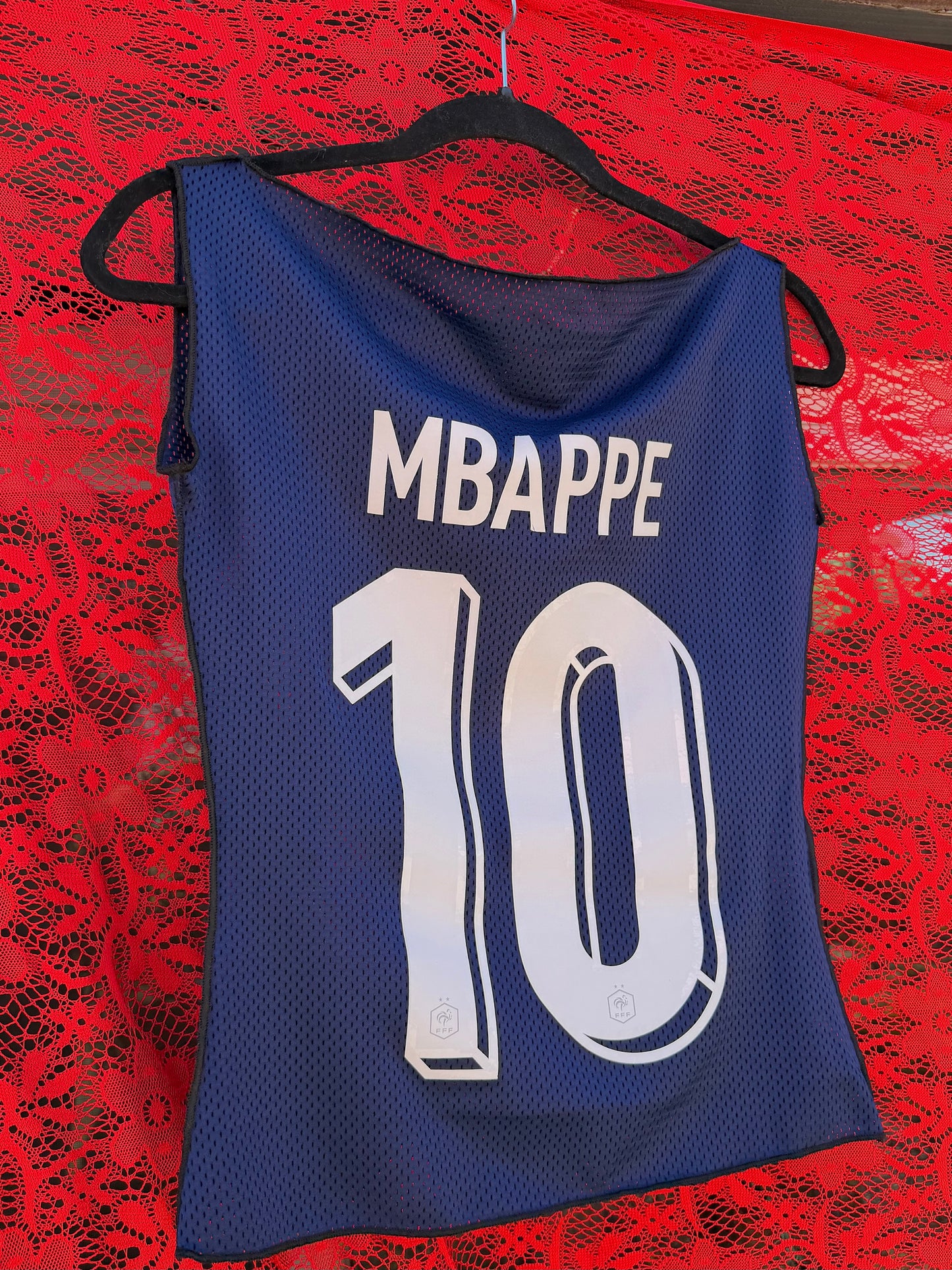 Tank Mbappe Jersey Blue (Choose Size)
