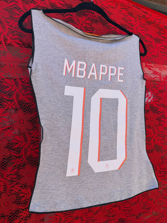 Tank Mbappe Jersey Grey (Choose Size)
