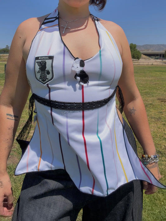 Hood Baby Japan White Halter Jersey (Choose Size)