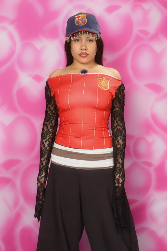 Princess Neckline Spain Jersey Choose Size