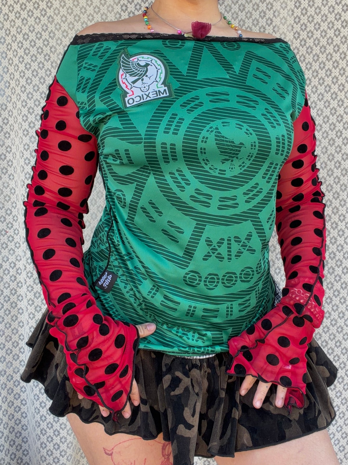 Hood Baby Princess Mexico Long Sleeve Jersey (Choose Size)