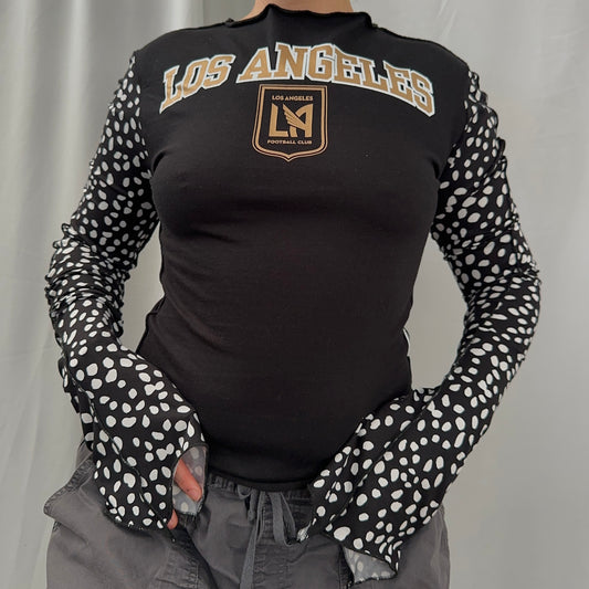 Hood Baby LAFC Jersey Top Sz S-M