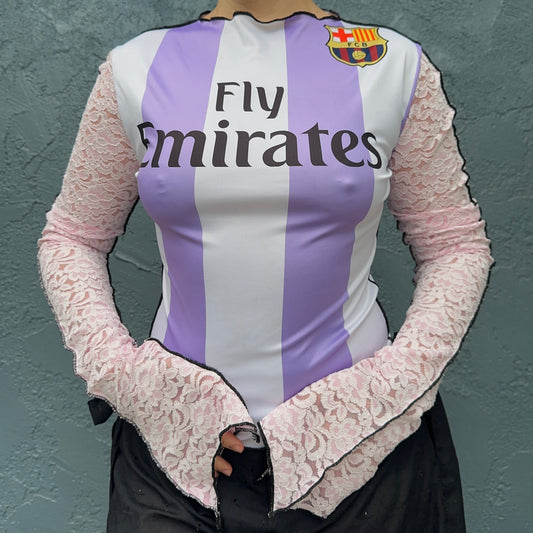 FCB Barcelona Jersey (Sourced in Japan) Sz S-M