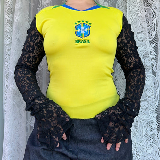 Brazil Hood Baby Jersey Choose Size