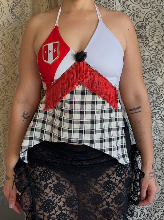 Hood Baby Beaded Peru Halter Jersey (Choose Size)