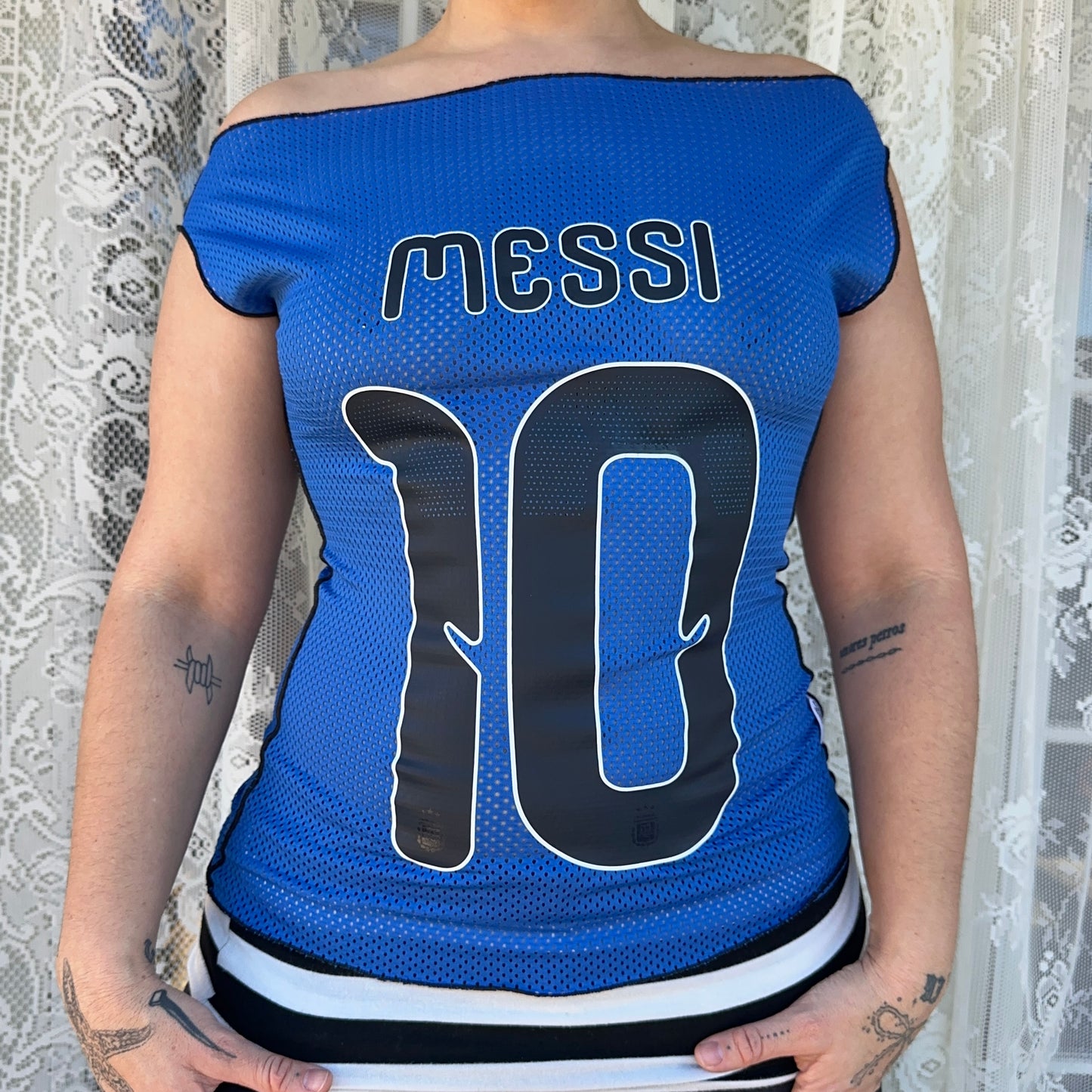 Princess Neckline Messi Tank Version Jersey Choose Size