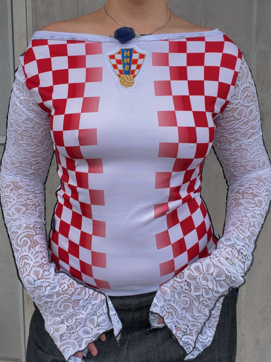 Hood Baby Croatia Long Sleeve Jersey (Choose Size)