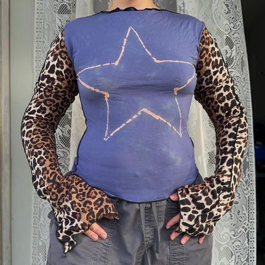 Stars Bleach Long Sleeve S-M