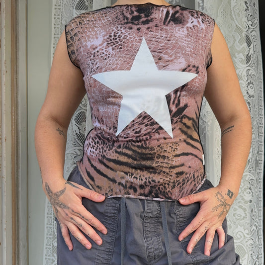 Star Tank Print S-M