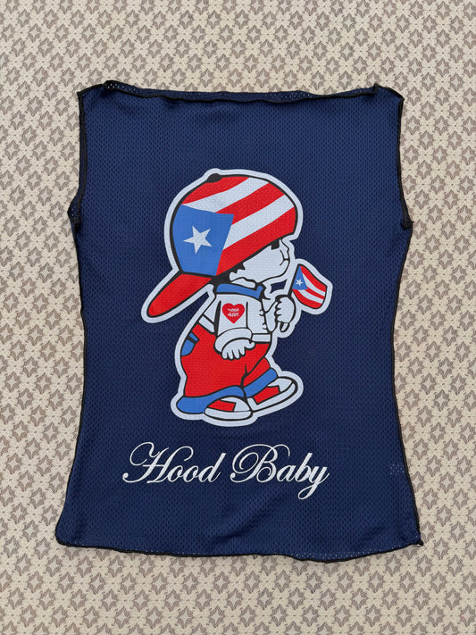 Puerto Rico Muñequitx Princess Neckline Tank(Choose Size)