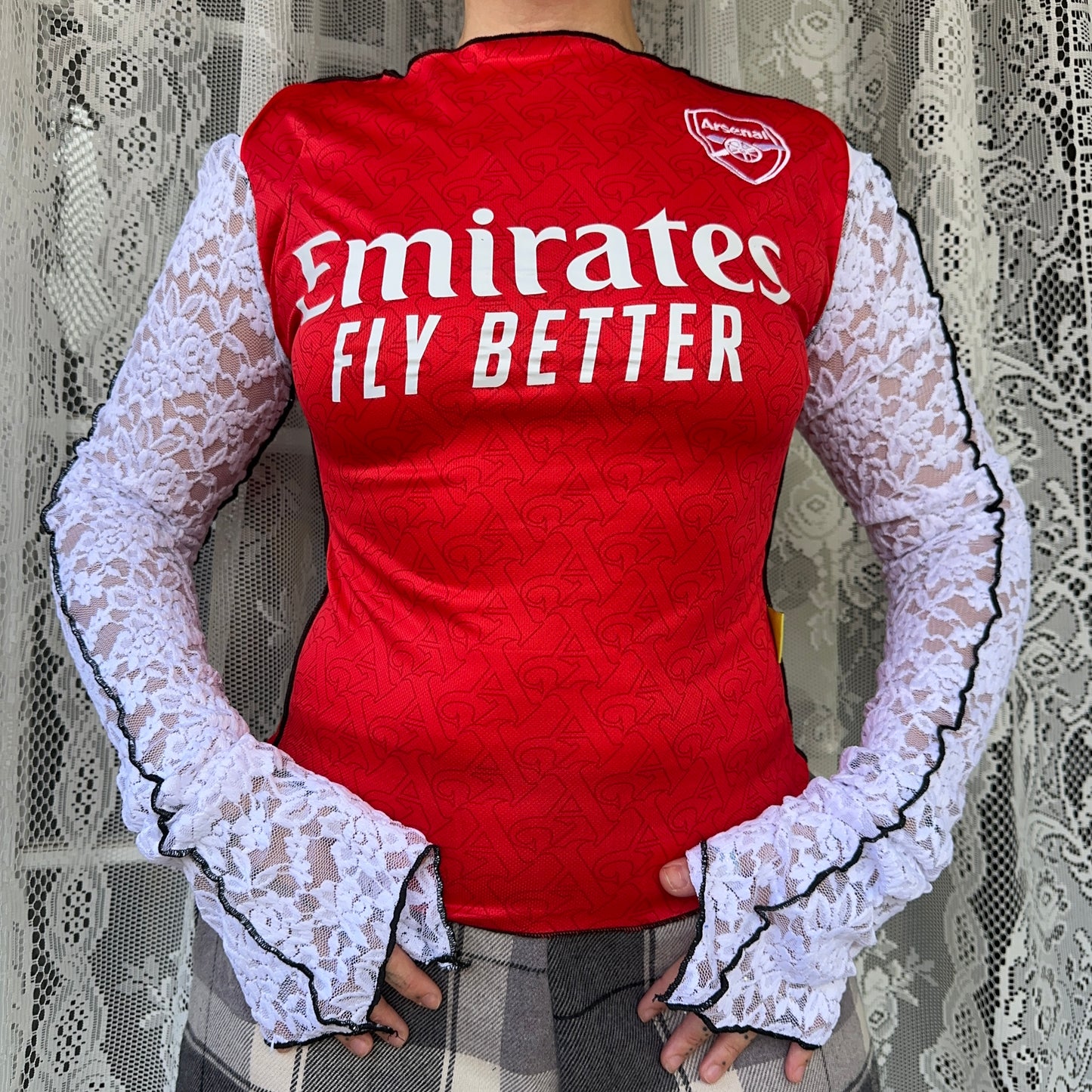Arsenal Hood Baby Jersey Choose Size