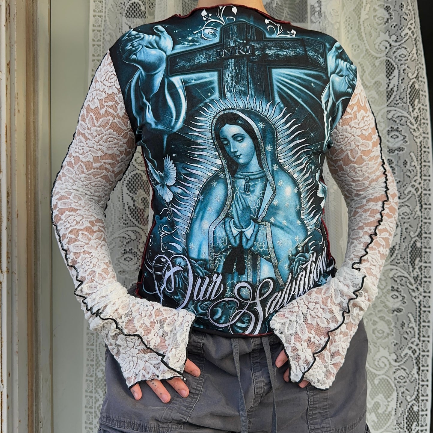 Cool Tone Mary Top Lace S-M