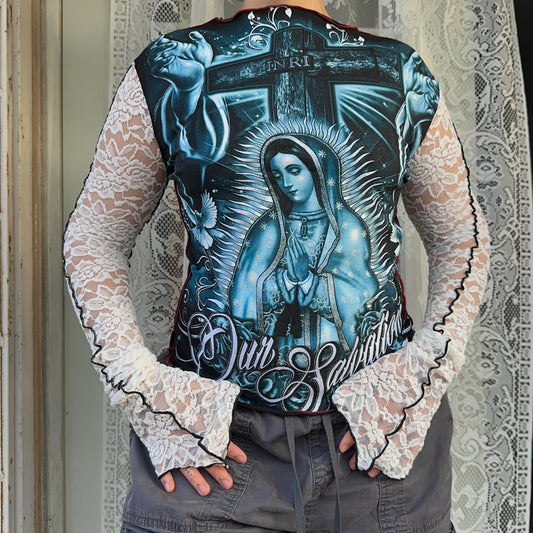 Cool Tone Mary Top Lace S-M