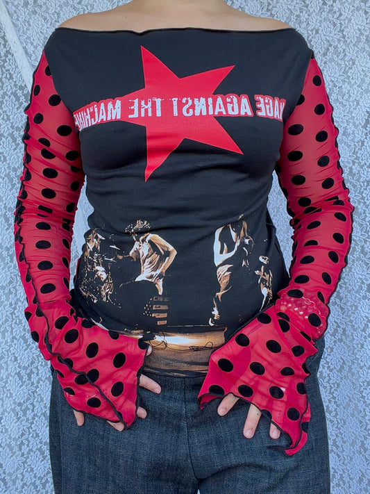 Hood Baby Rage Against The Machines Longsleeve (Choose Size)