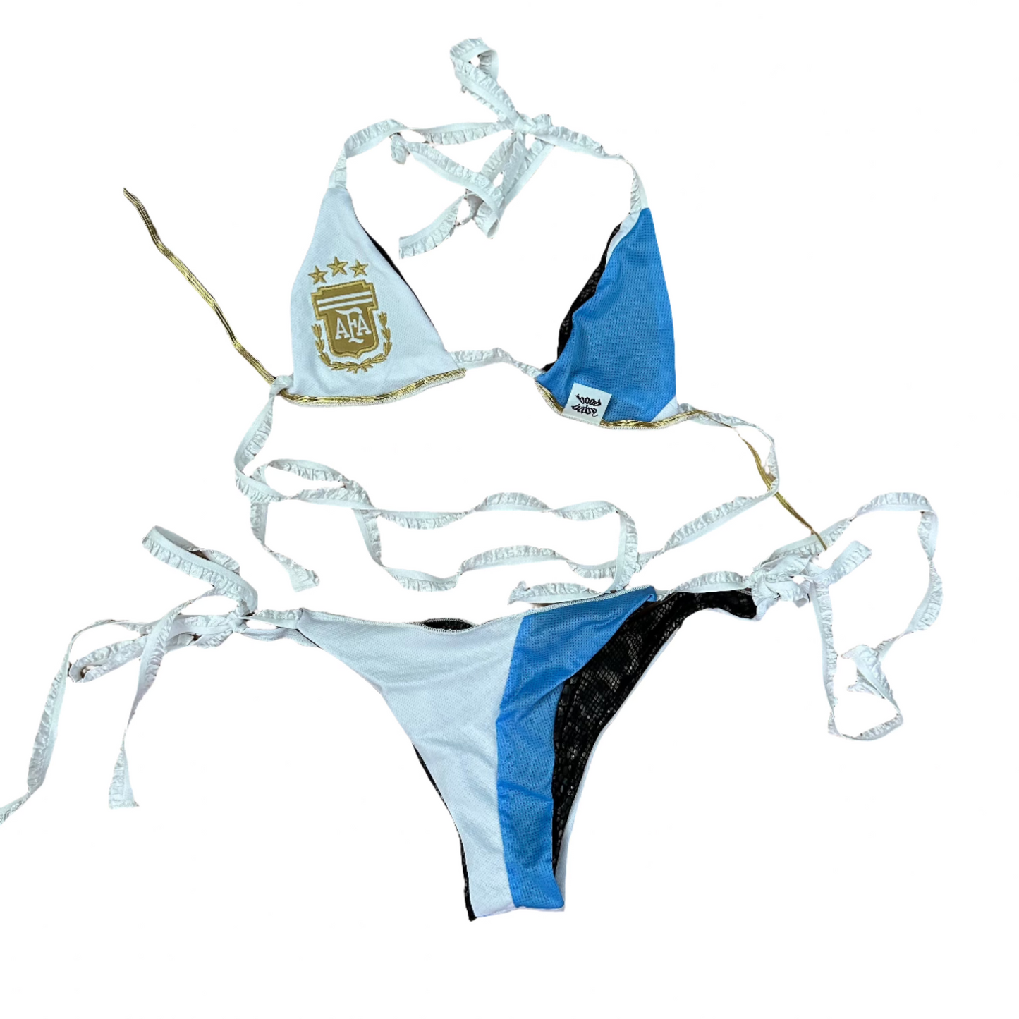 Hood Baby Argentina Reversible Jersey Swim Set S-M