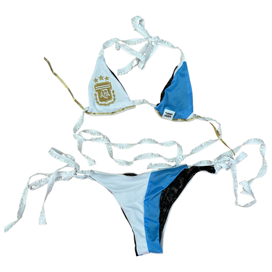 Hood Baby Argentina Reversible Jersey Swim Set S-M