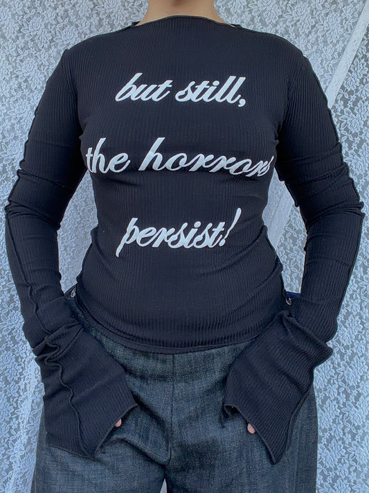 Hood Baby Black Horrors Longsleeve (Choose Size)