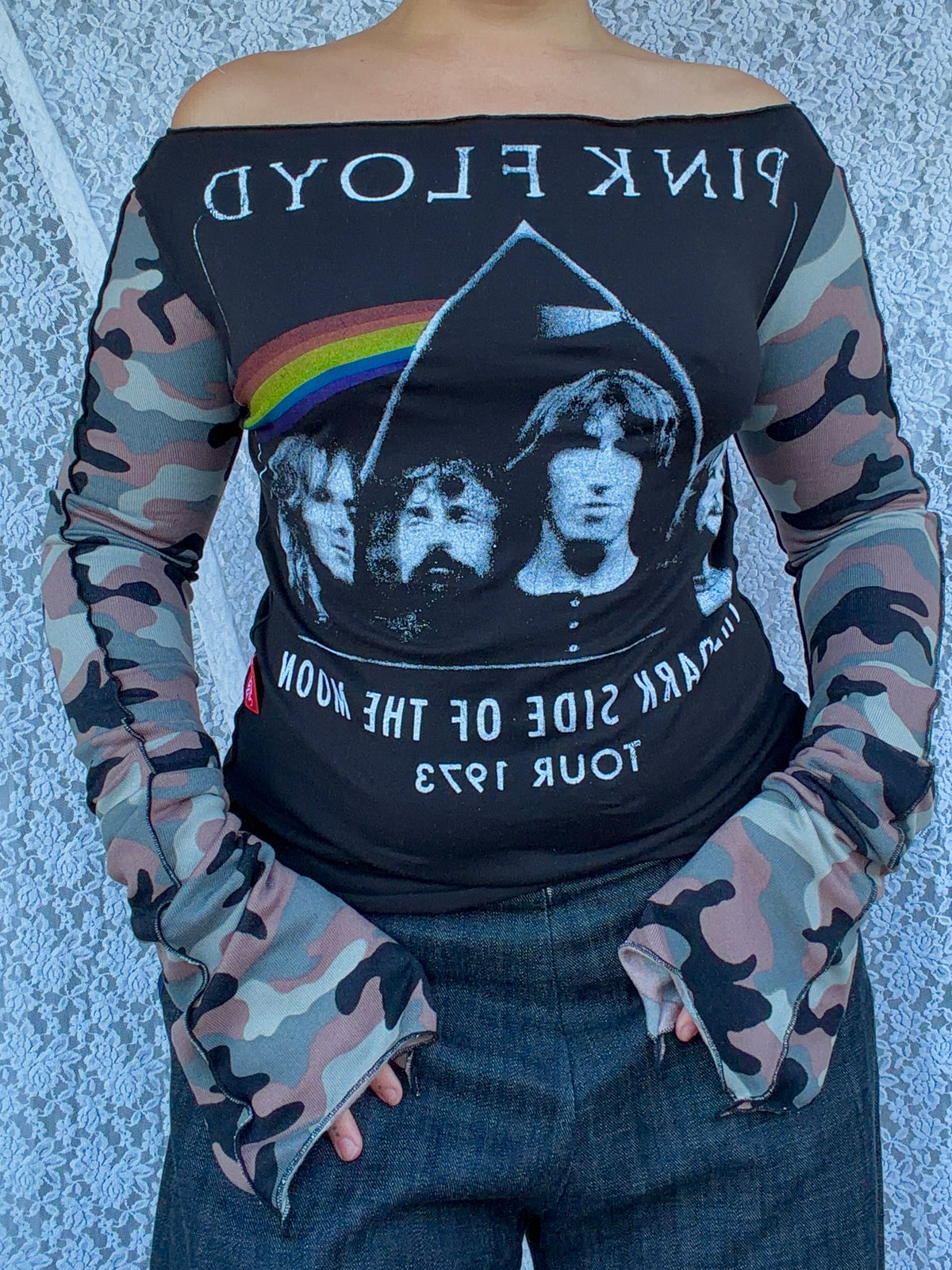 Hood Baby Pink Floyd Longsleeve (Choose Size)