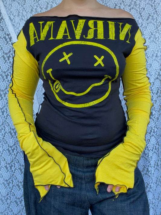 Hood Baby Nirvana Longsleeve (Choose Size)